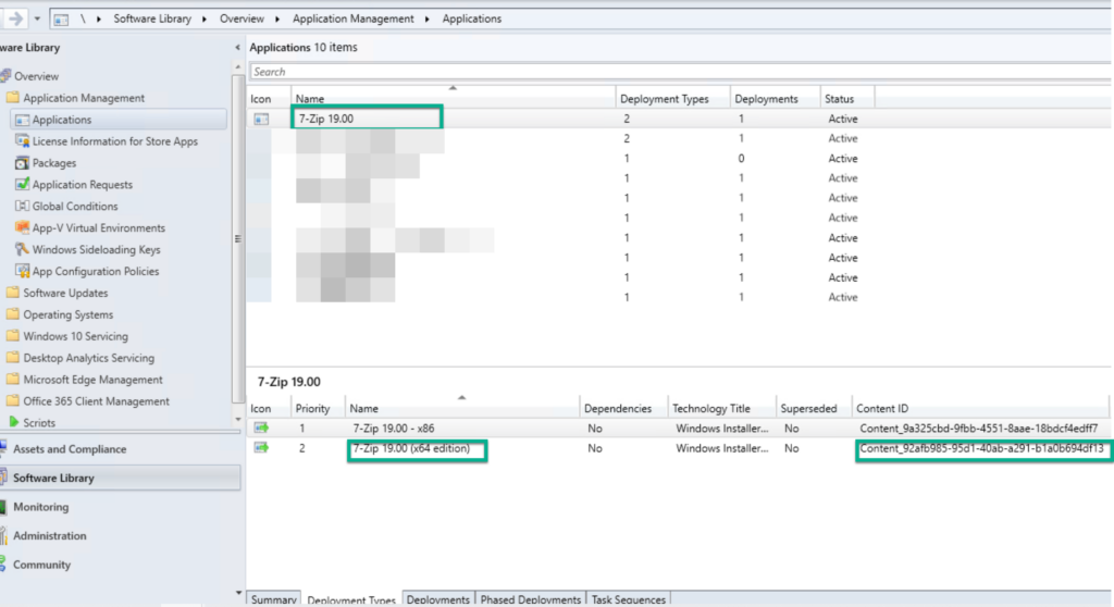 SCCM Application how Deployment Types priority order works
