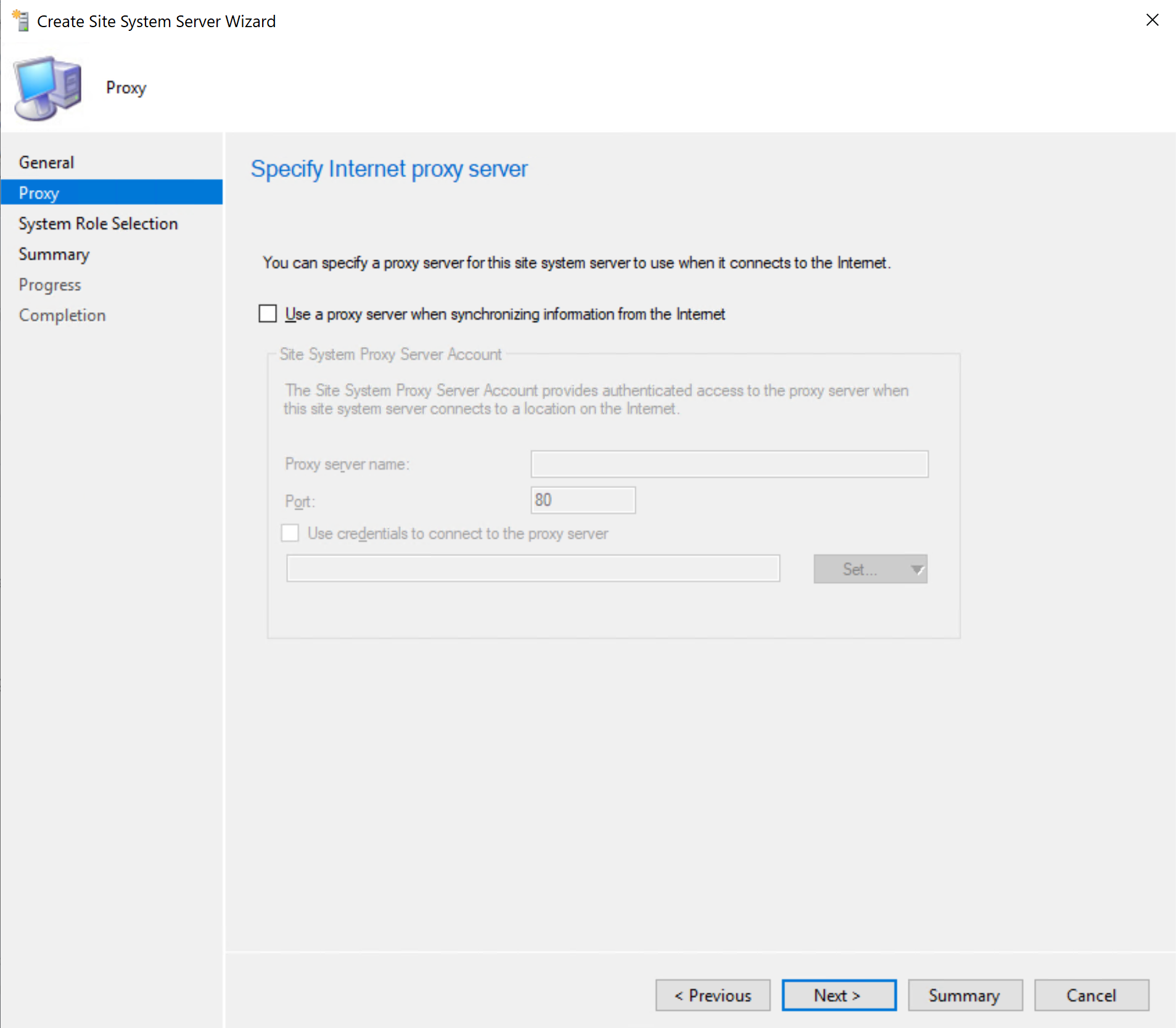 Install configure