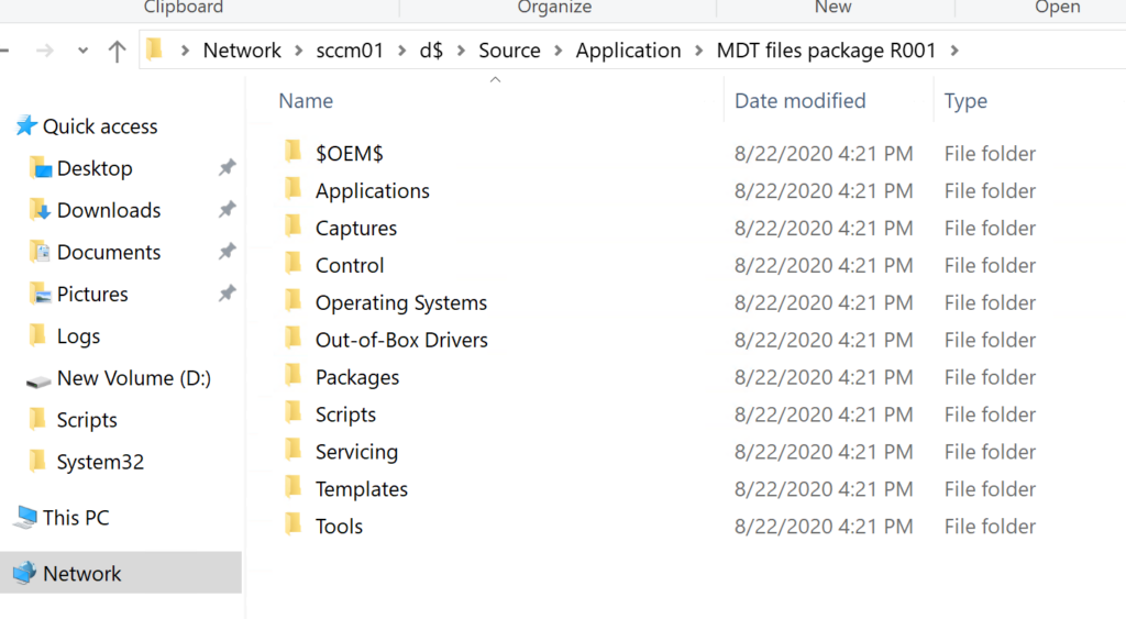 MDT Files Package