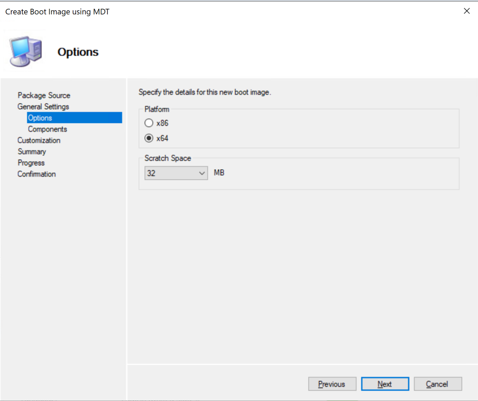How to integrate MsDart with SCCM Boot Image Configuration Manager