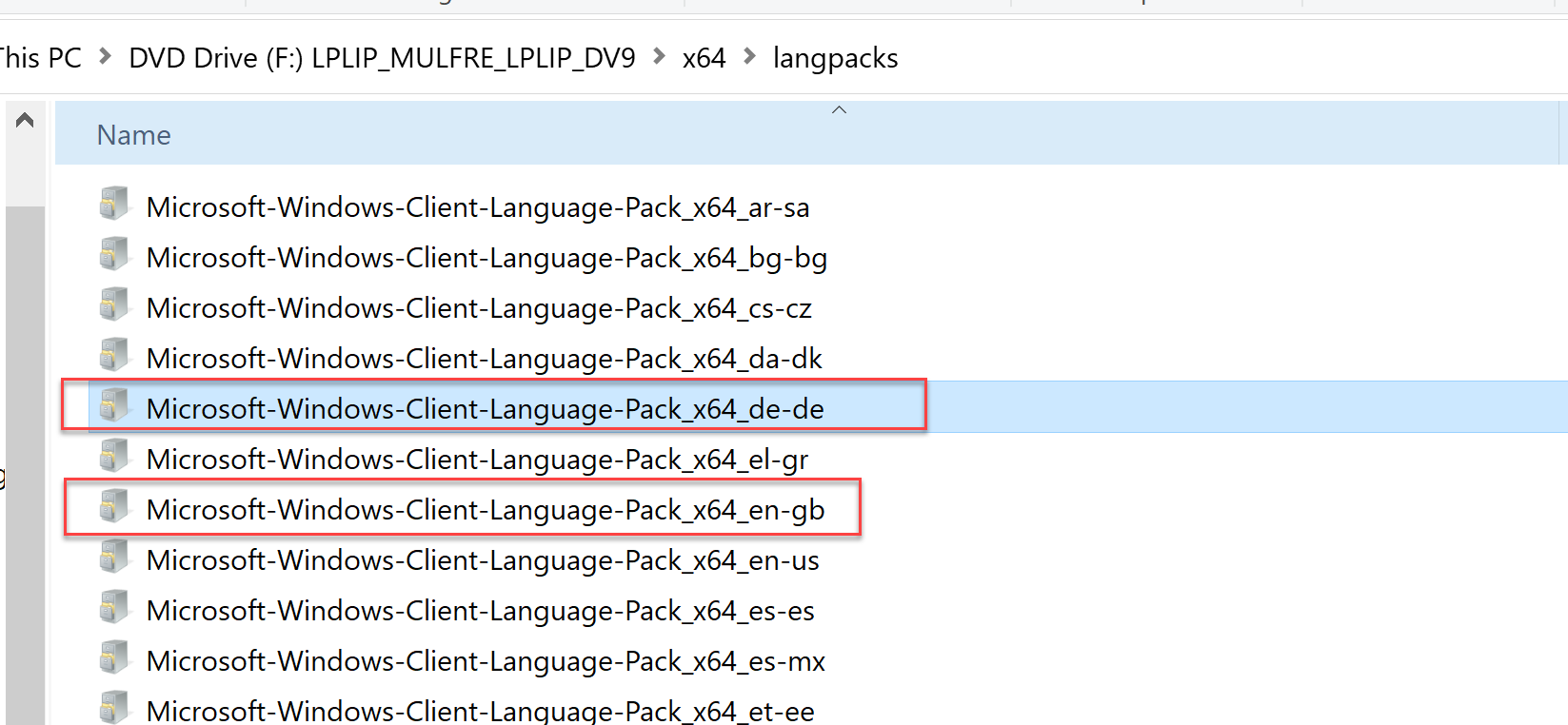 How to install language pack through Task Sequence Windows 10