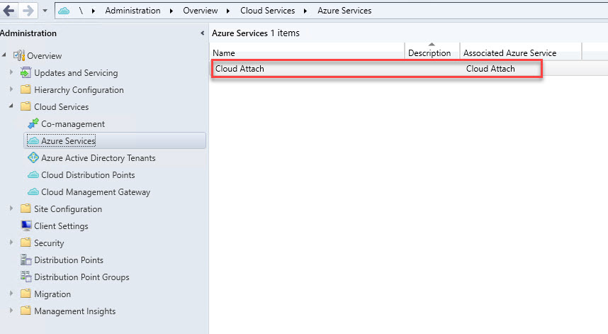 Azure Services Cloud Attach