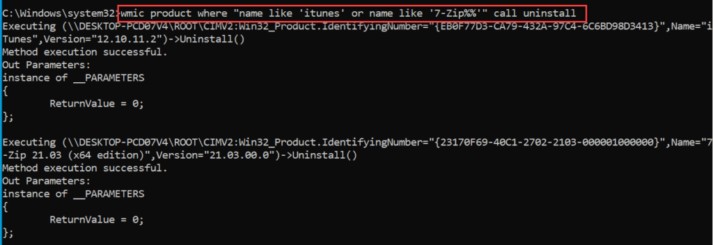 How to Uninstall Package using command line | Configuration Manager ...