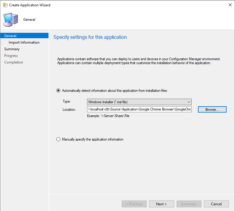 How to Deploy and install Google Chrome browser using SCCM