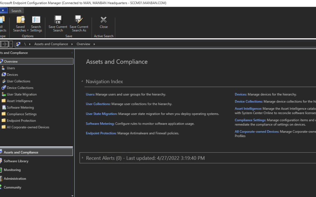How to Enable Dark Theme in configuration manager console