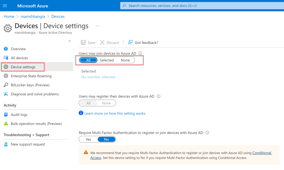 Step by step guide to configure Windows Autopilot Configuration