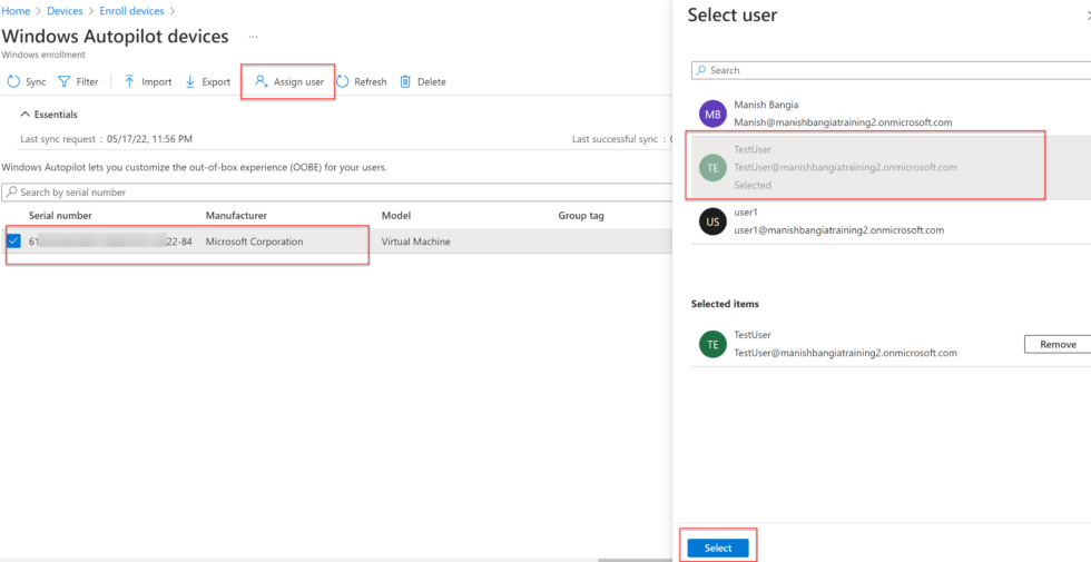 Step by step guide to configure Windows Autopilot Configuration