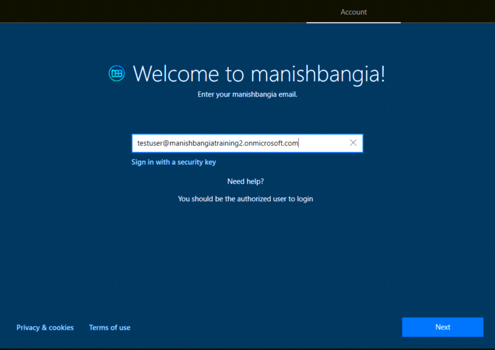 Step by step guide to configure Windows Autopilot Configuration