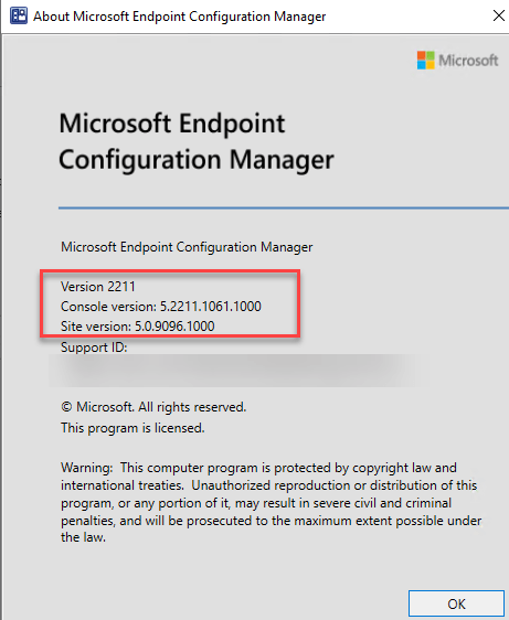 Configuration Manager 2211