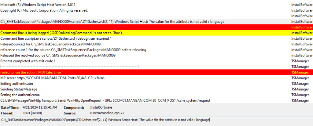 Troubleshoot TS issue the value for the attribute is not valid language ...